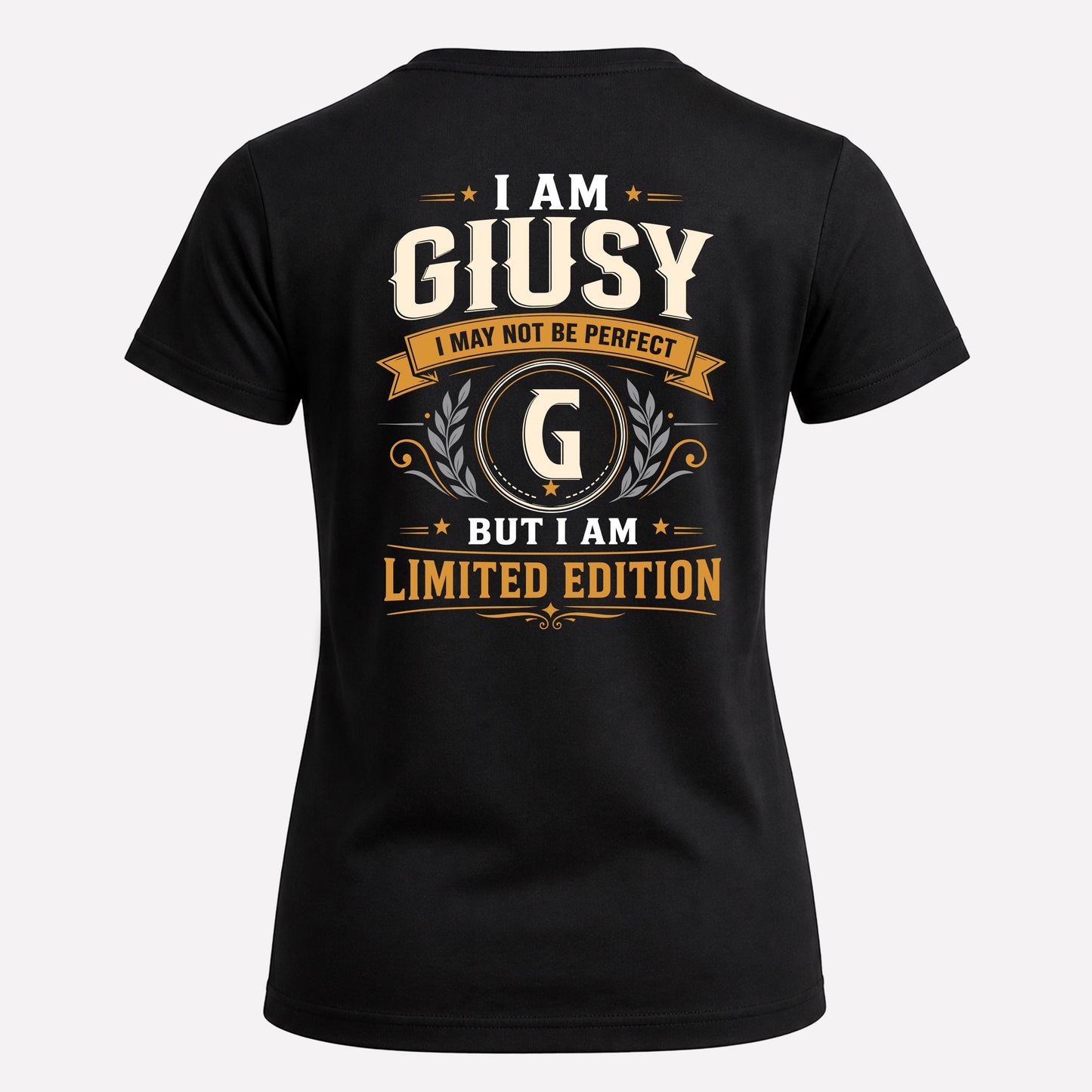 GIUSY  EDI-TT36 Personalized Funny Quote Apparel