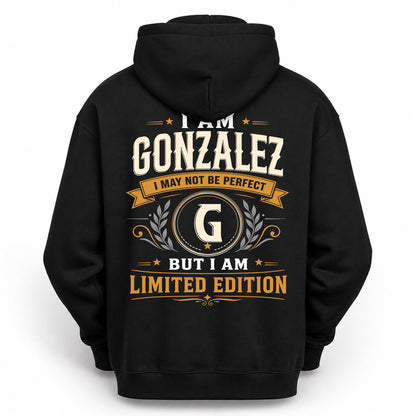 GONZALEZ  EDI-TT36 Personalized Funny Quote Apparel