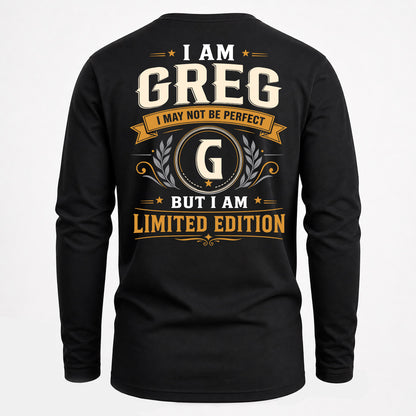 GREG  EDI-TT36 Personalized Funny Quote Apparel