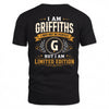 GRIFFITHS  EDI-TT36 Personalized Funny Quote Apparel