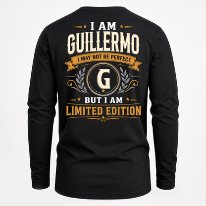 GUILLERMO  EDI-TT36 Personalized Funny Quote Apparel
