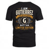 GUTIERREZ  EDI-TT36 Personalized Funny Quote Apparel