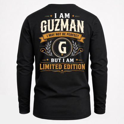 GUZMAN  EDI-TT36 Personalized Funny Quote Apparel
