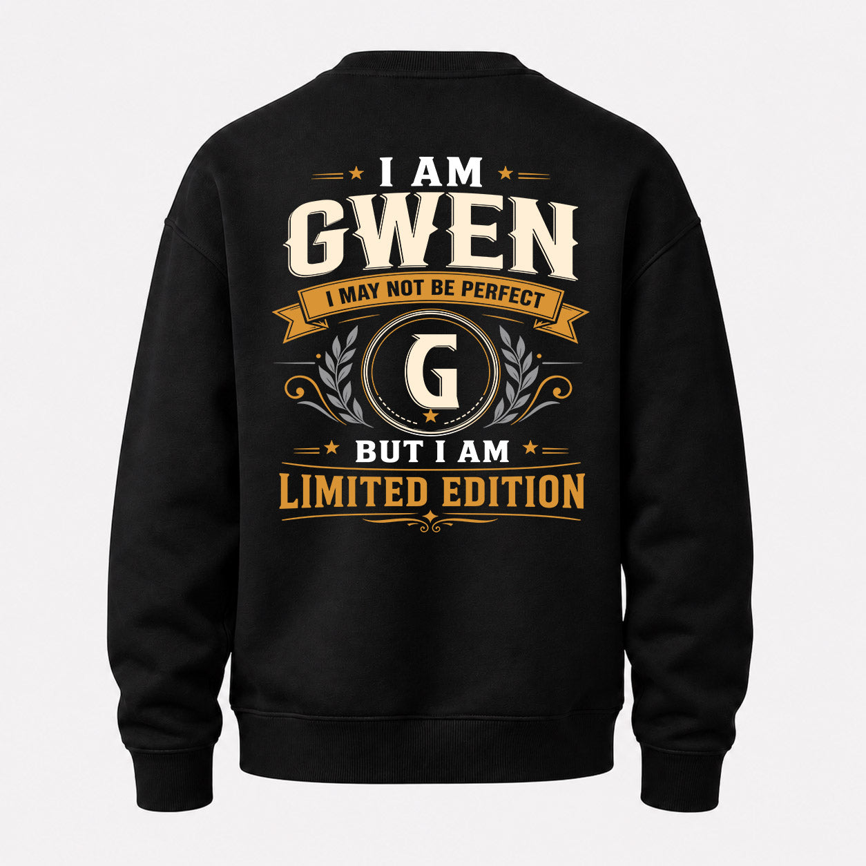 GWEN  EDI-TT36 Personalized Funny Quote Apparel