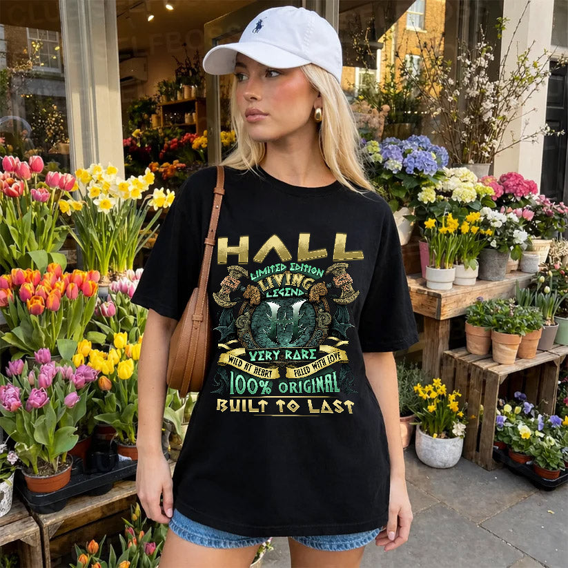HALL  VKI-TT36 Personalized Funny Quote Apparel