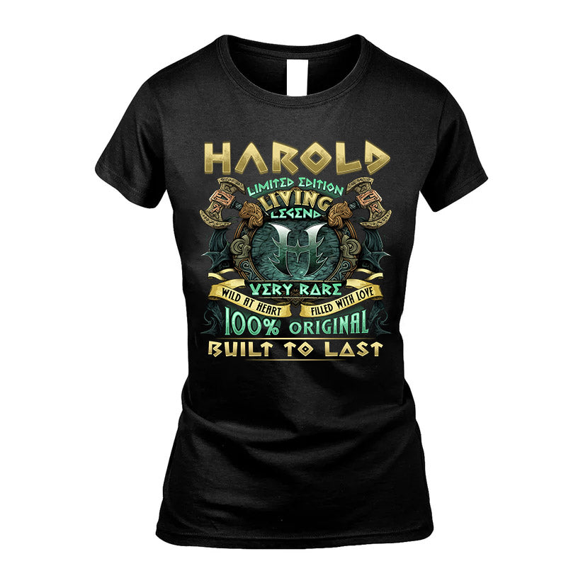 HAROLD  VKI-TT36 Personalized Funny Quote Apparel