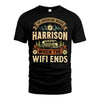 HARRISON L03-TT36 Personalized Funny Quote Apparel