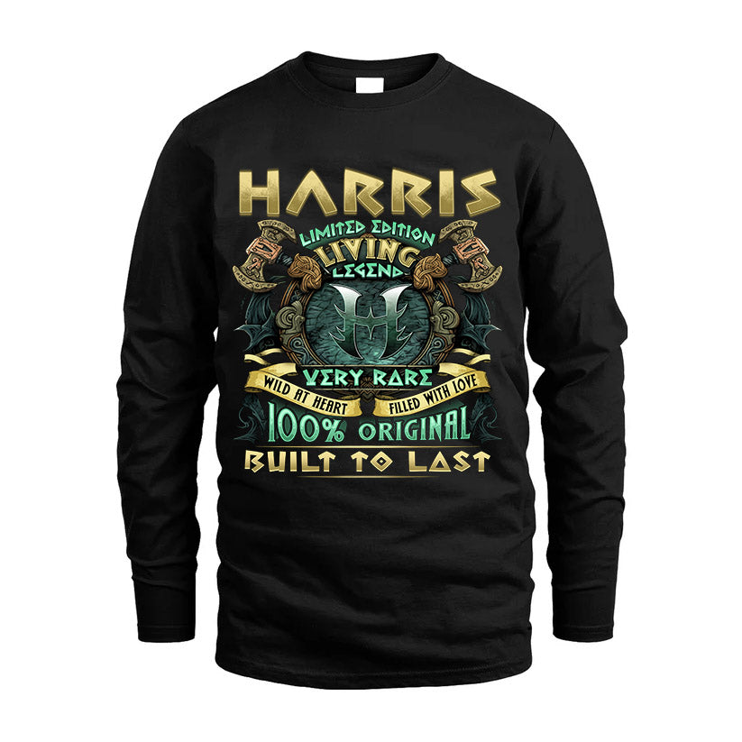 HARRIS  VKI-TT36 Personalized Funny Quote Apparel