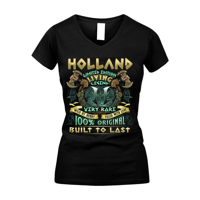 HOLLAND  VKI-TT36 Personalized Funny Quote Apparel