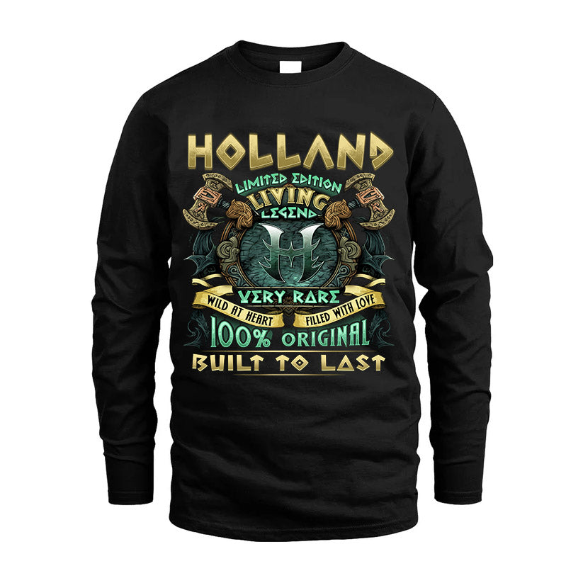 HOLLAND  VKI-TT36 Personalized Funny Quote Apparel