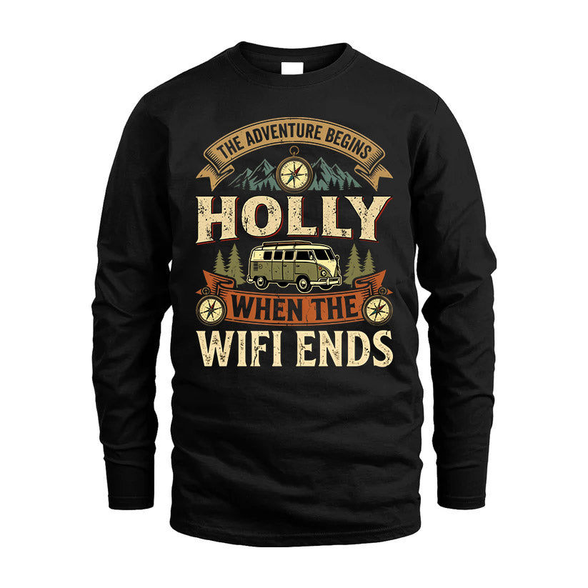 HOLLY L03-TT36 Personalized Funny Quote Apparel
