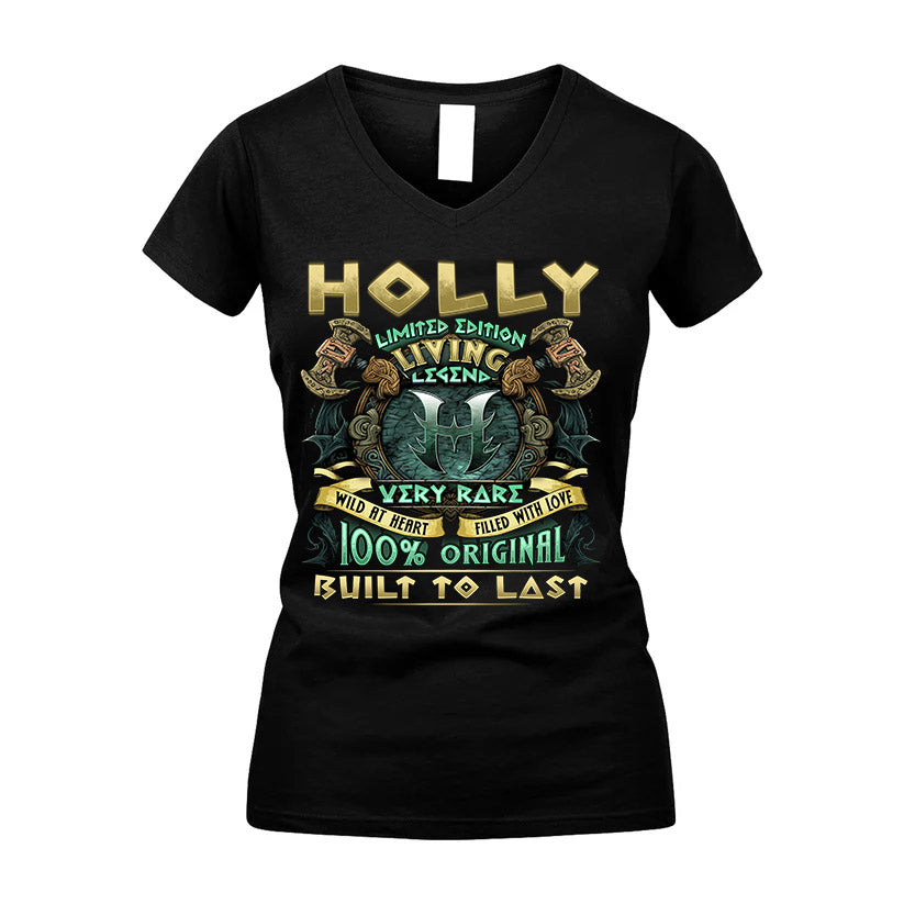 HOLLY  VKI-TT36 Personalized Funny Quote Apparel