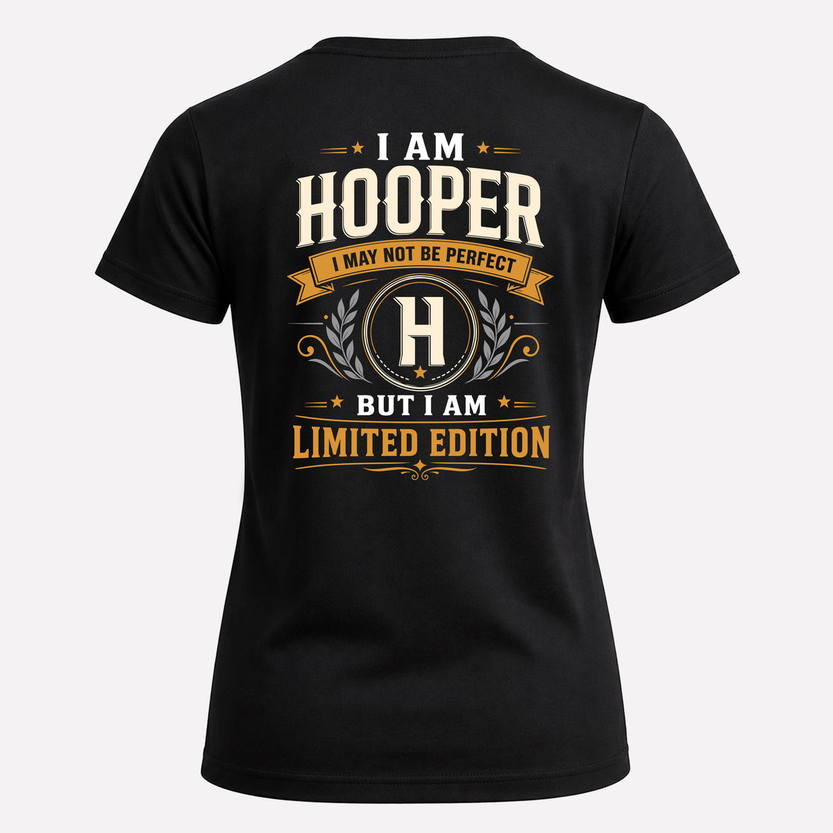 HOOPER EDI-TT36 Personalized Funny Quote Apparel