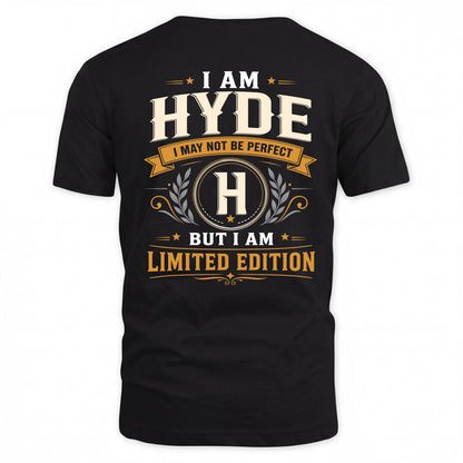 HYDE EDI-TT36 Personalized Funny Quote Apparel