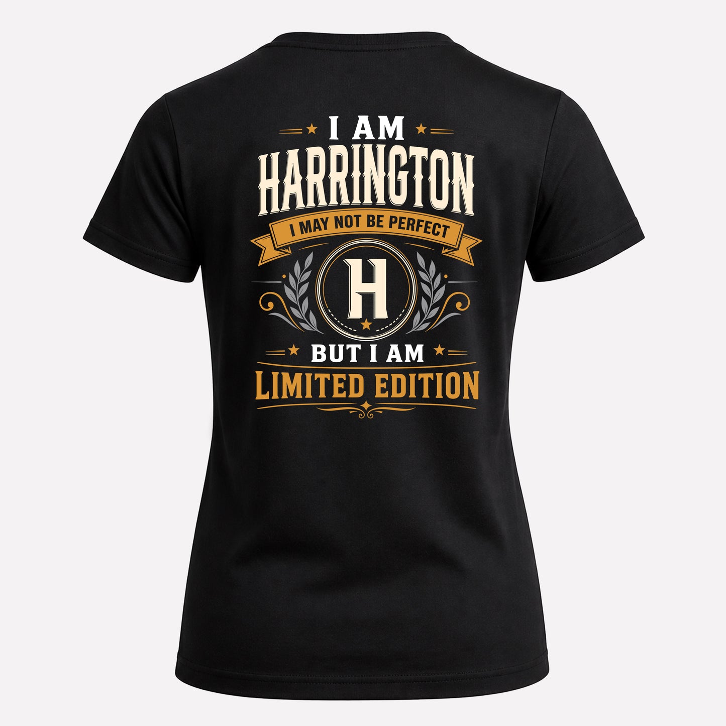 HARRINGTON  EDI-TT36 Personalized Funny Quote Apparel