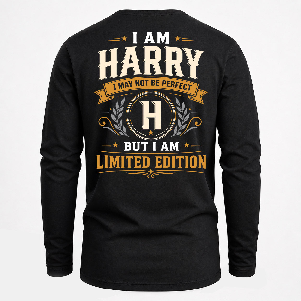 HARRY  EDI-TT36 Personalized Funny Quote Apparel