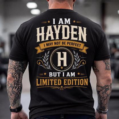 HAYDEN  EDI-TT36 Personalized Funny Quote Apparel