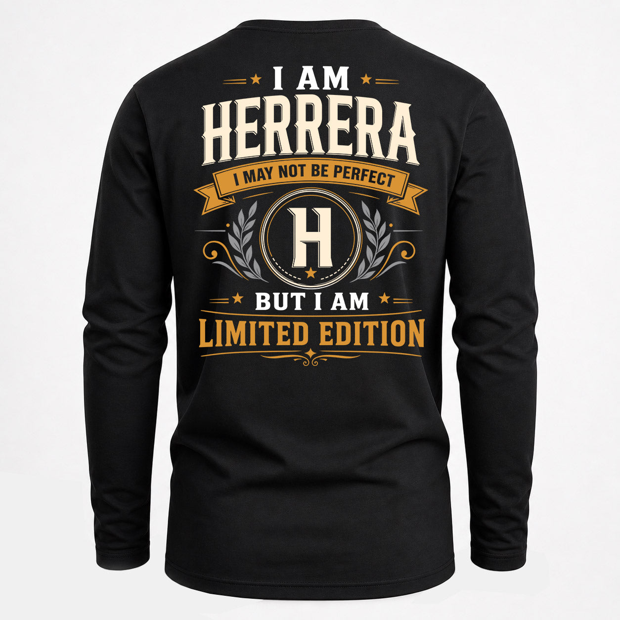 HERRERA  EDI-TT36 Personalized Funny Quote Apparel