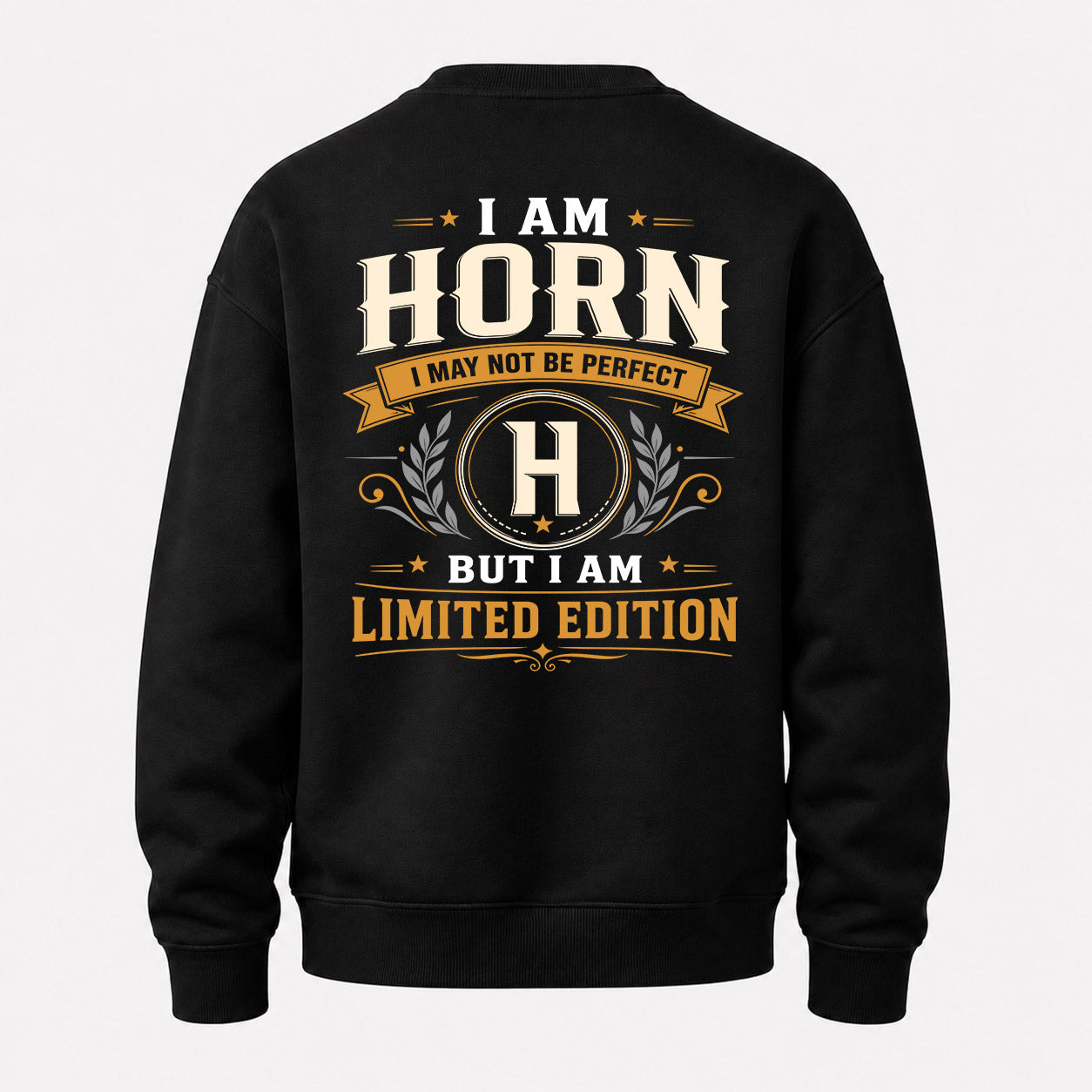 HORN  EDI-TT36 Personalized Funny Quote Apparel