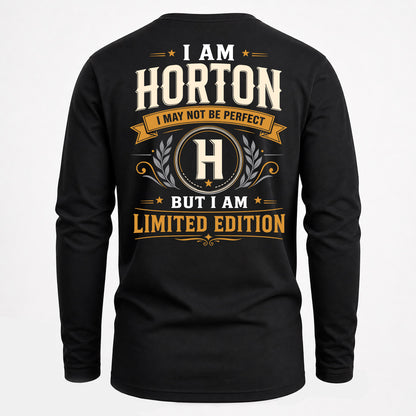 HORTON  EDI-TT36 Personalized Funny Quote Apparel