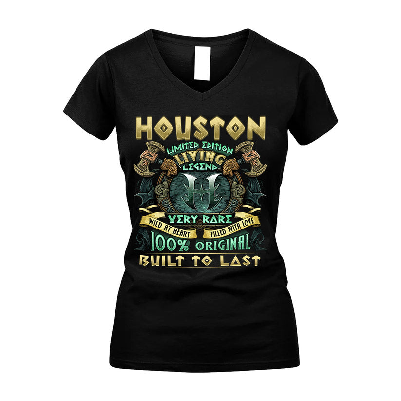 HOUSTON  VKI-TT36 Personalized Funny Quote Apparel