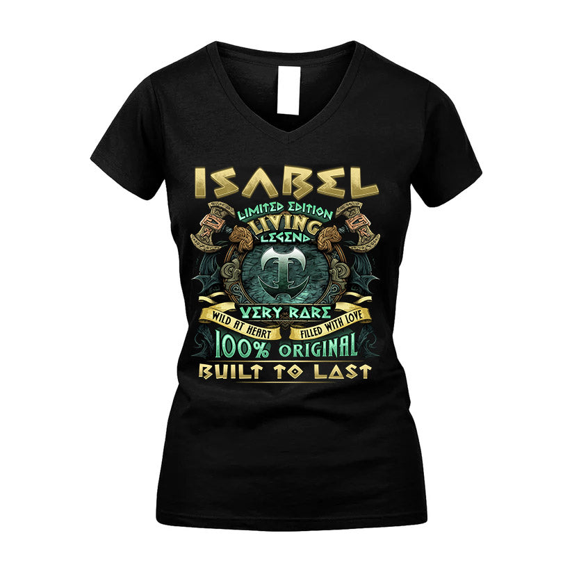 ISABEL  VKI-TT36 Personalized Funny Quote Apparel