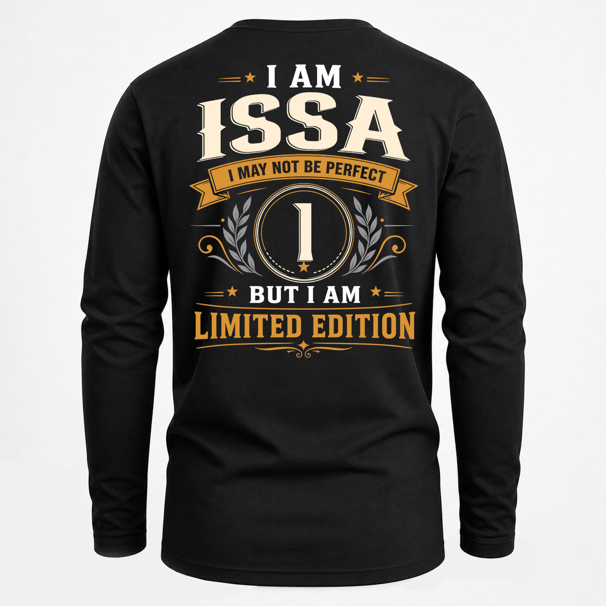 ISSA EDI-TT36 Personalized Funny Quote Apparel