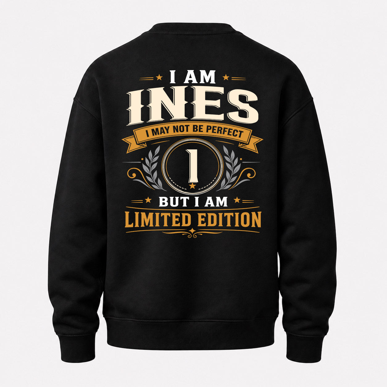 INES  EDI-TT36 Personalized Funny Quote Apparel