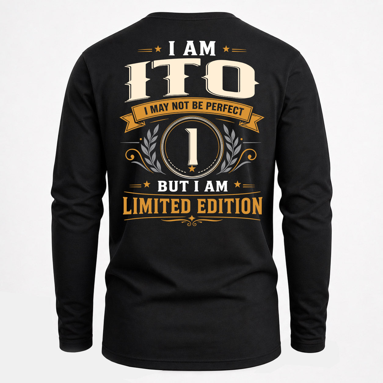 ITO  EDI-TT36 Personalized Funny Quote Apparel