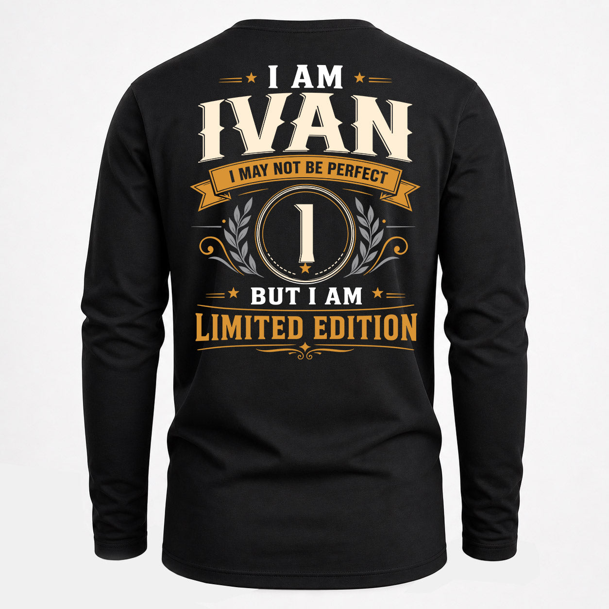 IVAN  EDI-TT36 Personalized Funny Quote Apparel