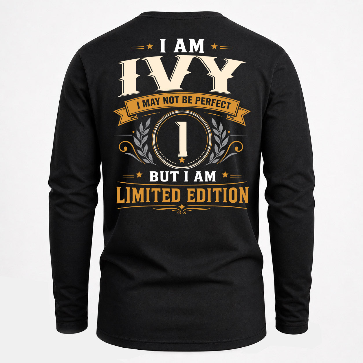 IVY  EDI-TT36 Personalized Funny Quote Apparel