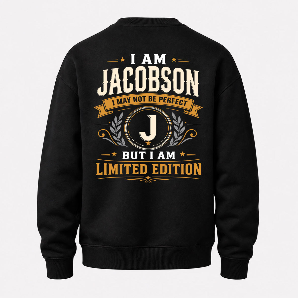 JACOBSON EDI-TT36 Personalized Funny Quote Apparel