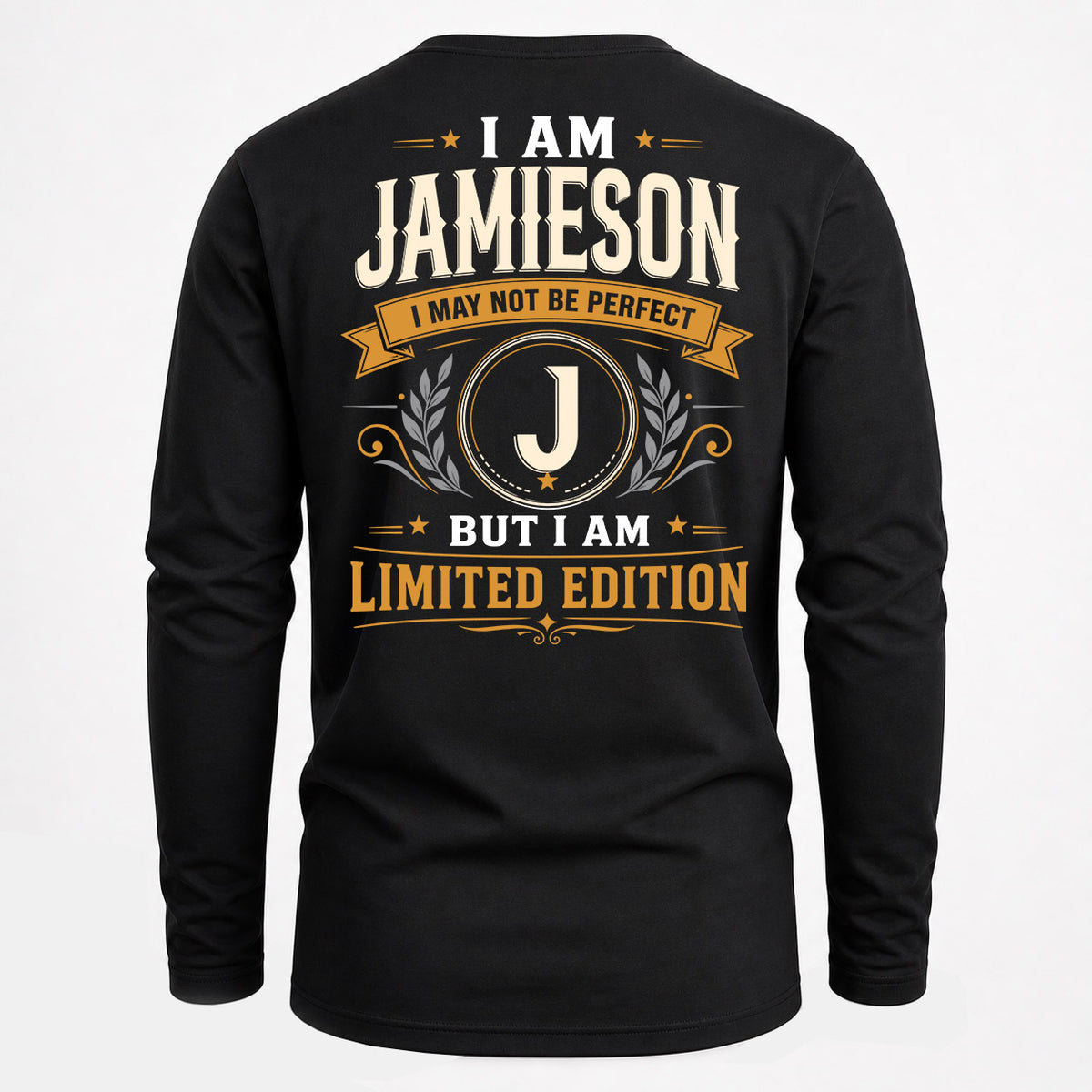 JAMIESON EDI-TT36 Personalized Funny Quote Apparel