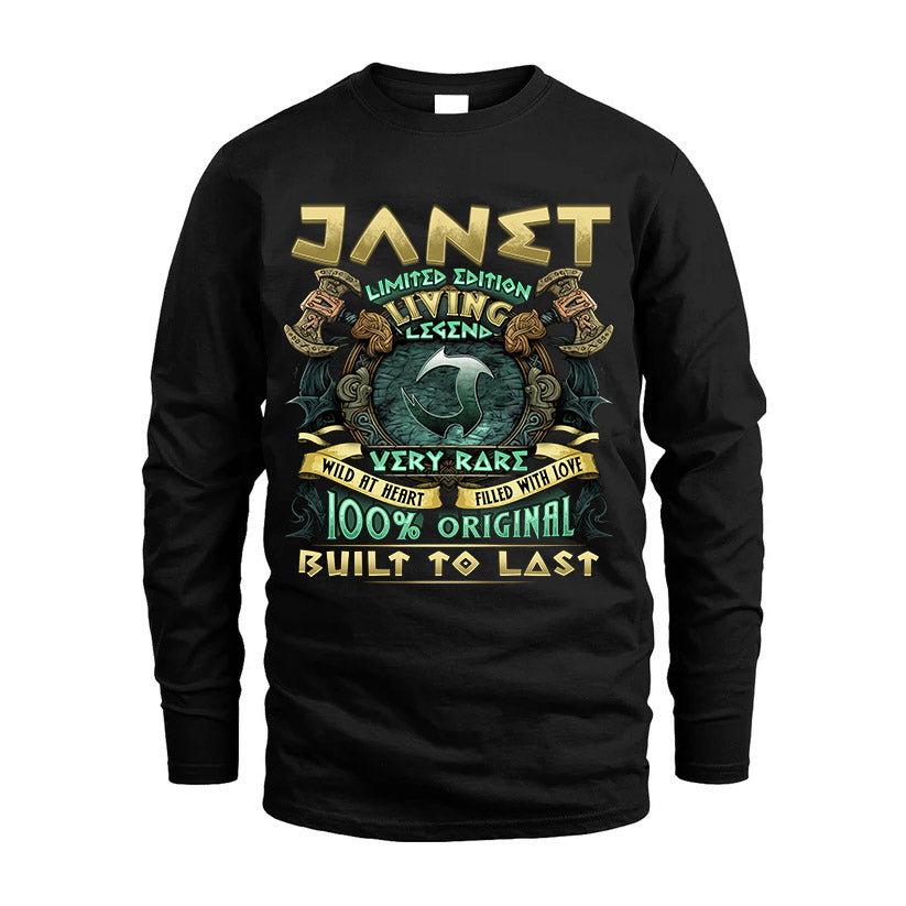 JANET  VKI-TT36 Personalized Funny Quote Apparel