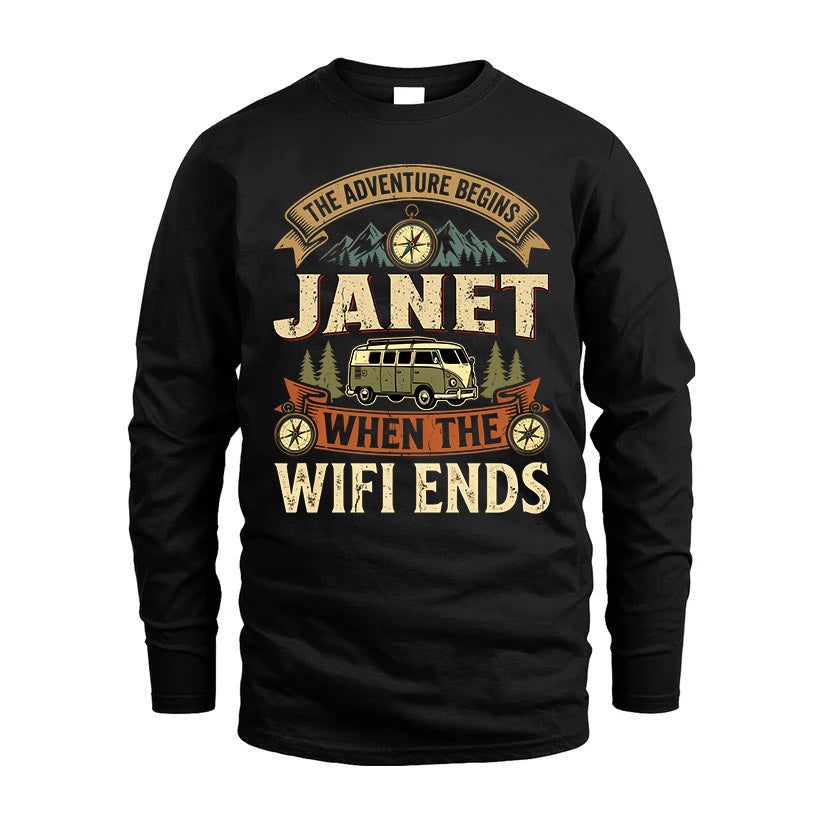 JANET L03-TT36 Personalized Funny Quote Apparel