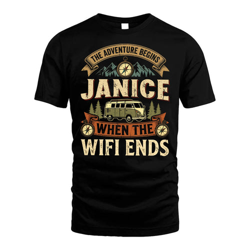 JANICE L03-TT36 Personalized Funny Quote Apparel