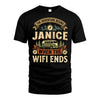 JANICE L03-TT36 Personalized Funny Quote Apparel