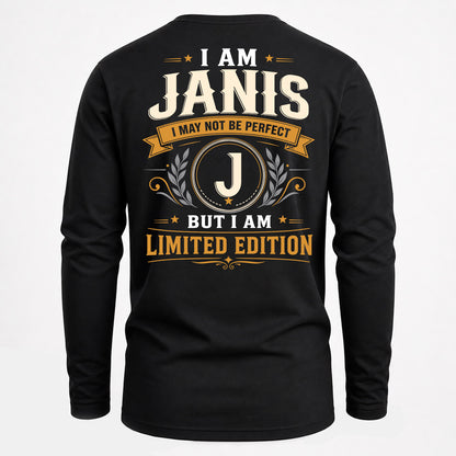 JANIS EDI-TT36 Personalized Funny Quote Apparel