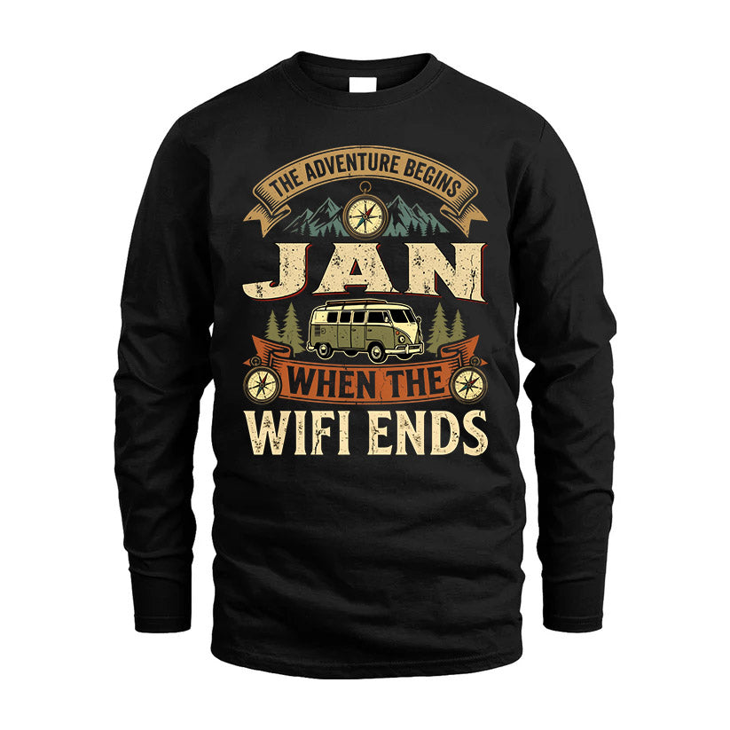 JAN L03-TT36 Personalized Funny Quote Apparel