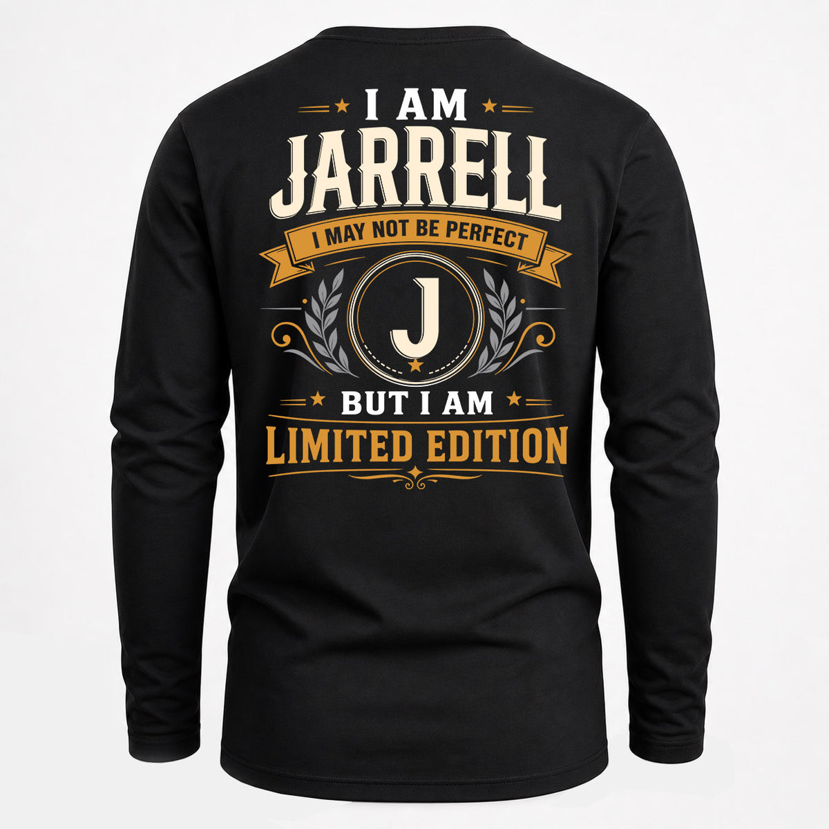 JARRELL EDI-TT36 Personalized Funny Quote Apparel