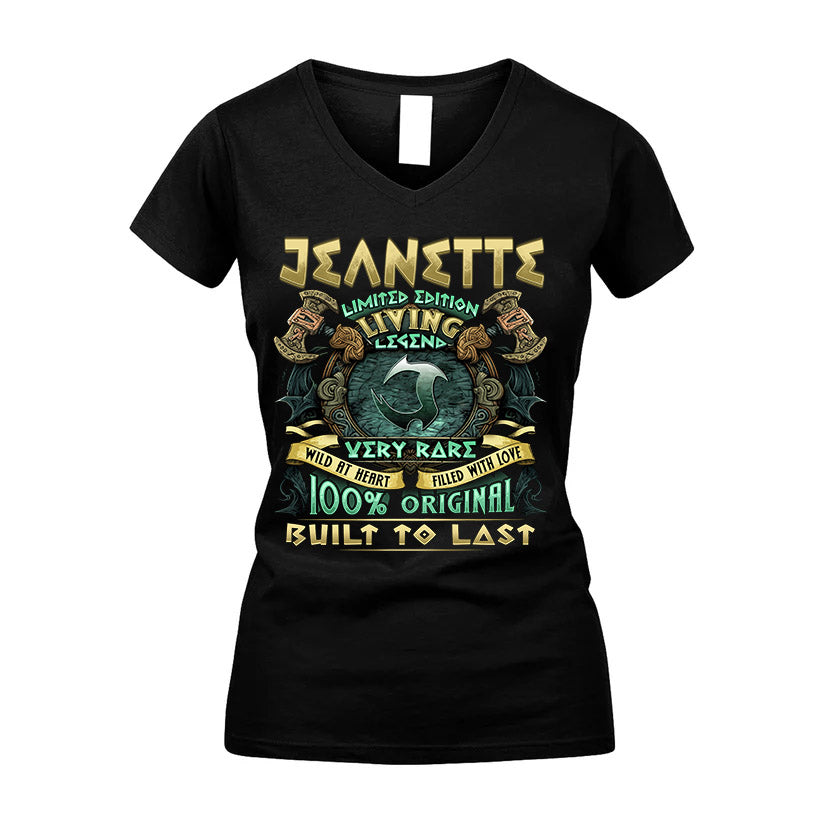 JEANETTE  VKI-TT36 Personalized Funny Quote Apparel