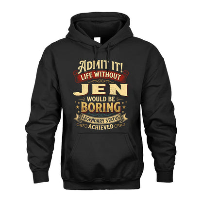 JEN L02-TT36 Personalized Funny Quote Apparel
