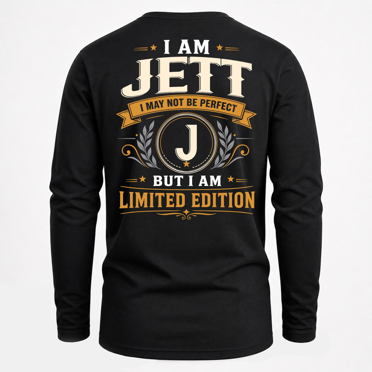 JETT EDI-TT36 Personalized Funny Quote Apparel