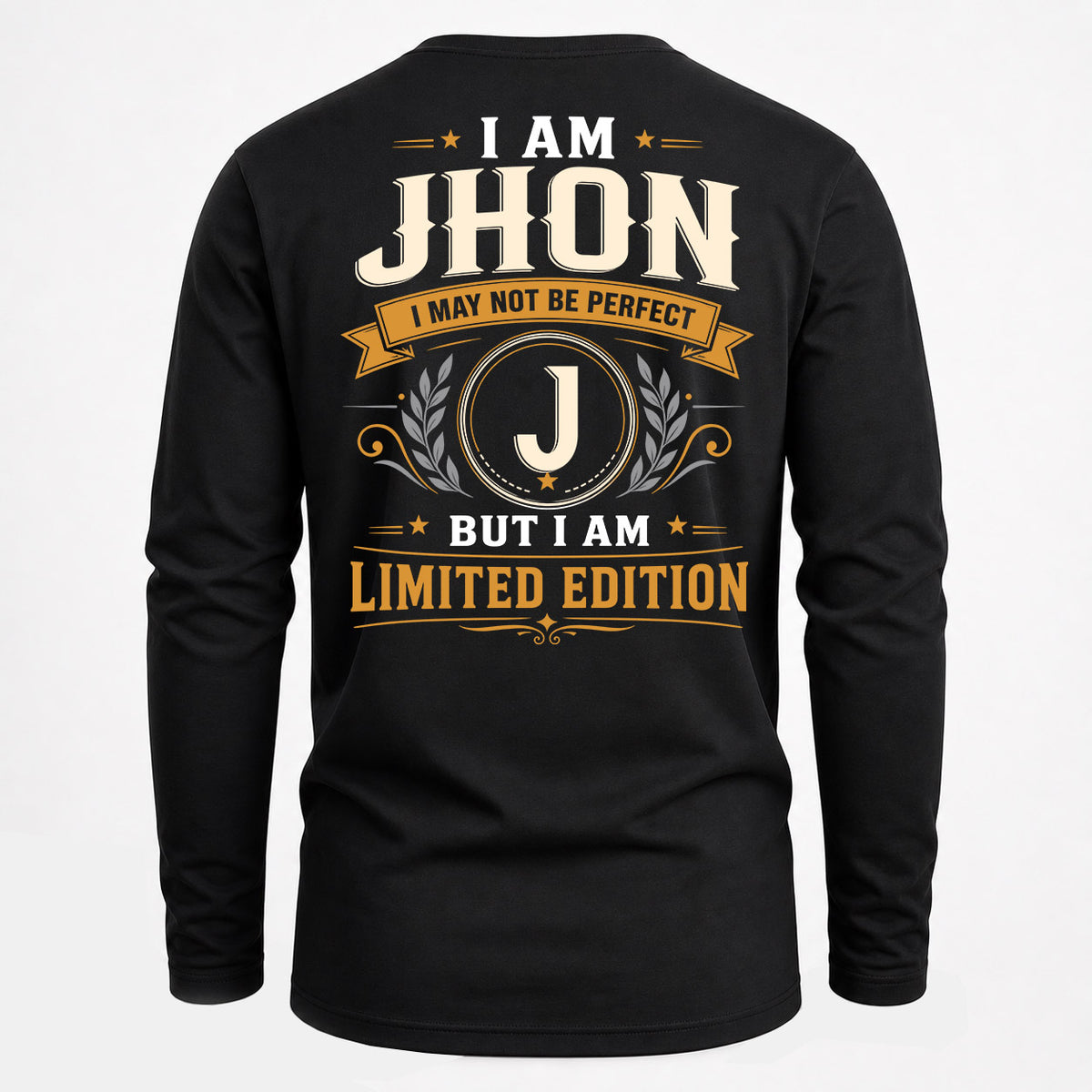 JHON EDI-TT36 Personalized Funny Quote Apparel