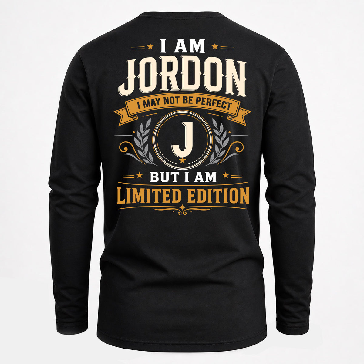 JORDON EDI-TT36 Personalized Funny Quote Apparel