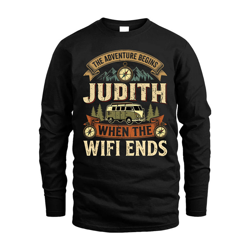 JUDITH L03-TT36 Personalized Funny Quote Apparel