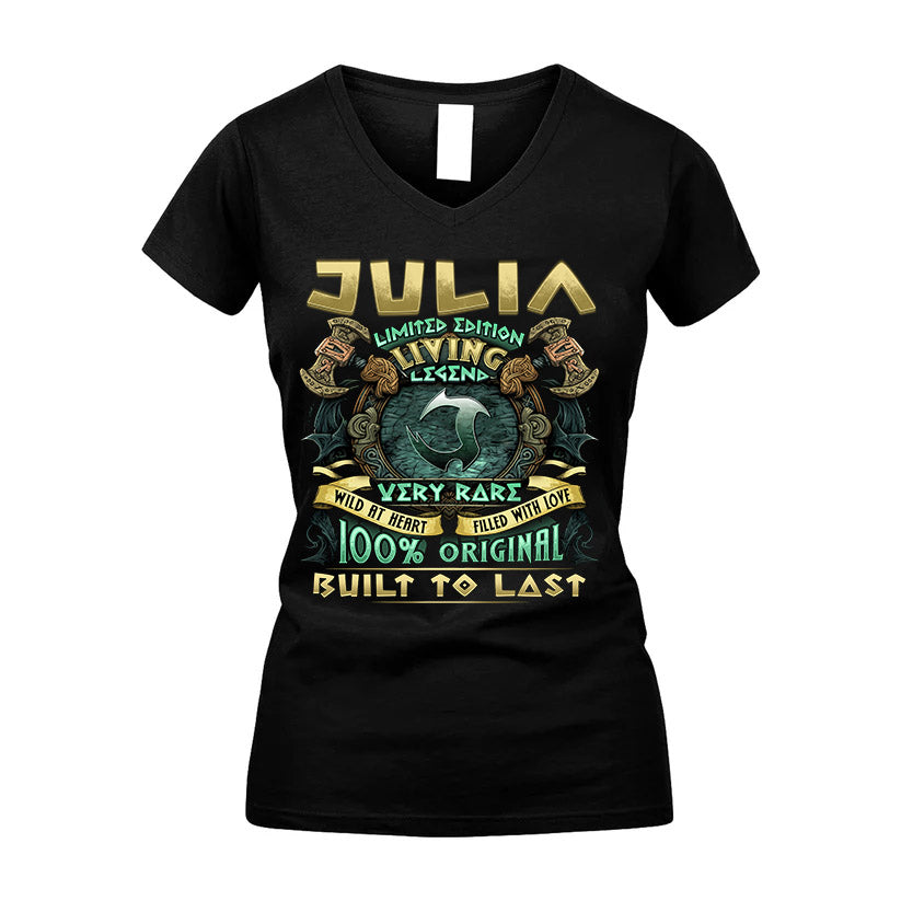 JULIA  VKI-TT36 Personalized Funny Quote Apparel