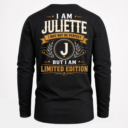 JULIETTE EDI-TT36 Personalized Funny Quote Apparel