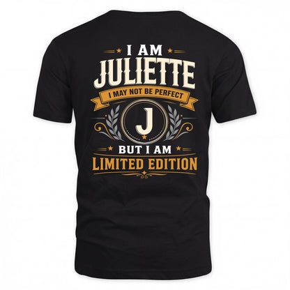 JULIETTE EDI-TT36 Personalized Funny Quote Apparel