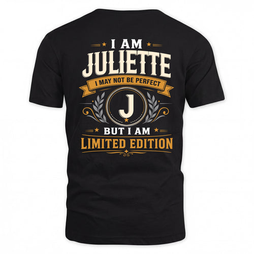 JULIETTE EDI-TT36 Personalized Funny Quote Apparel